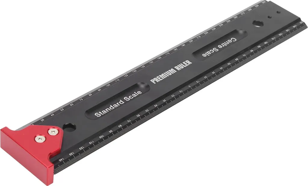 Équerre de traçage multifonctionnelle en aluminium pour menuisier - 8