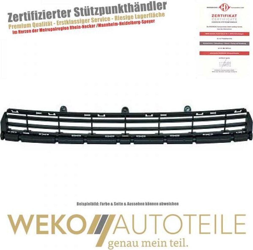 Lüftungsgitter Stoßstange oben DIEDERICHS 4013644 für CITROËN