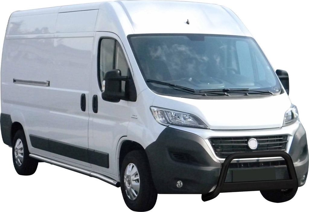 Frontbügel Frontschutzbügel für Fiat Ducato 2014-2020 ø63mm Stahl Schwarz Schutz