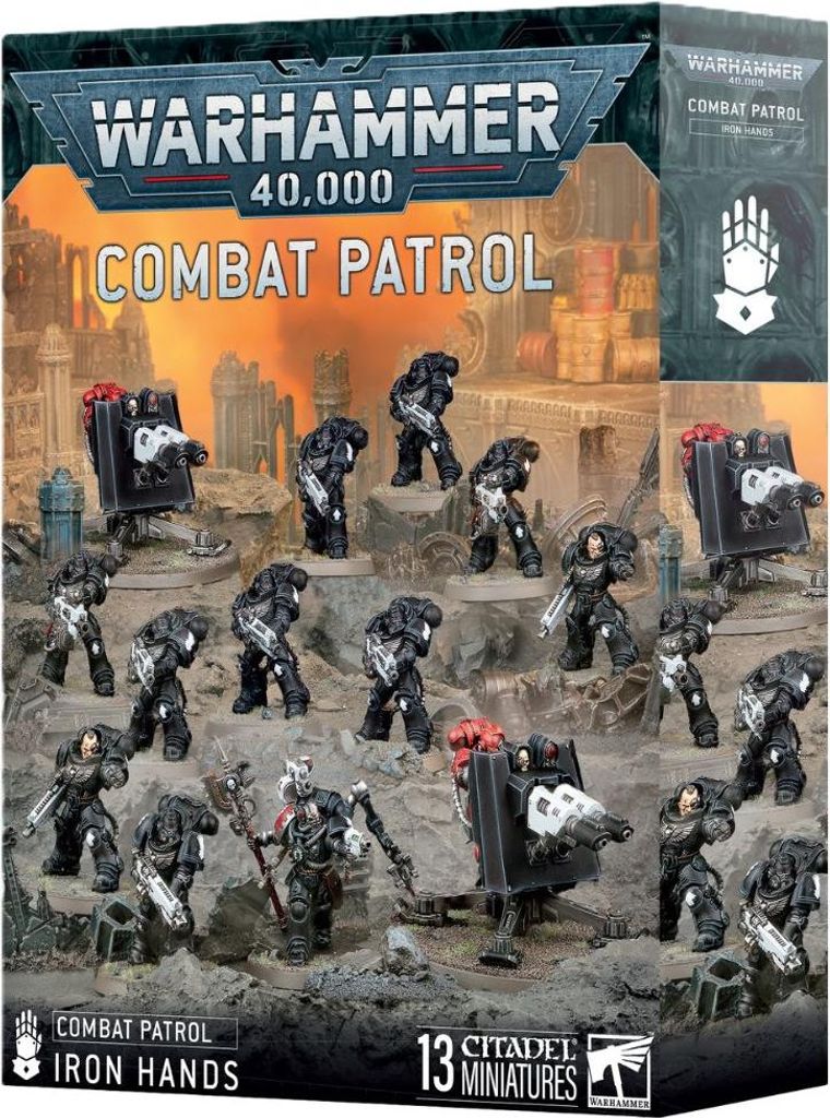 Warhammer 40.000 Pattuglia da combattimento Mani di ferro Immagine del prodotto 