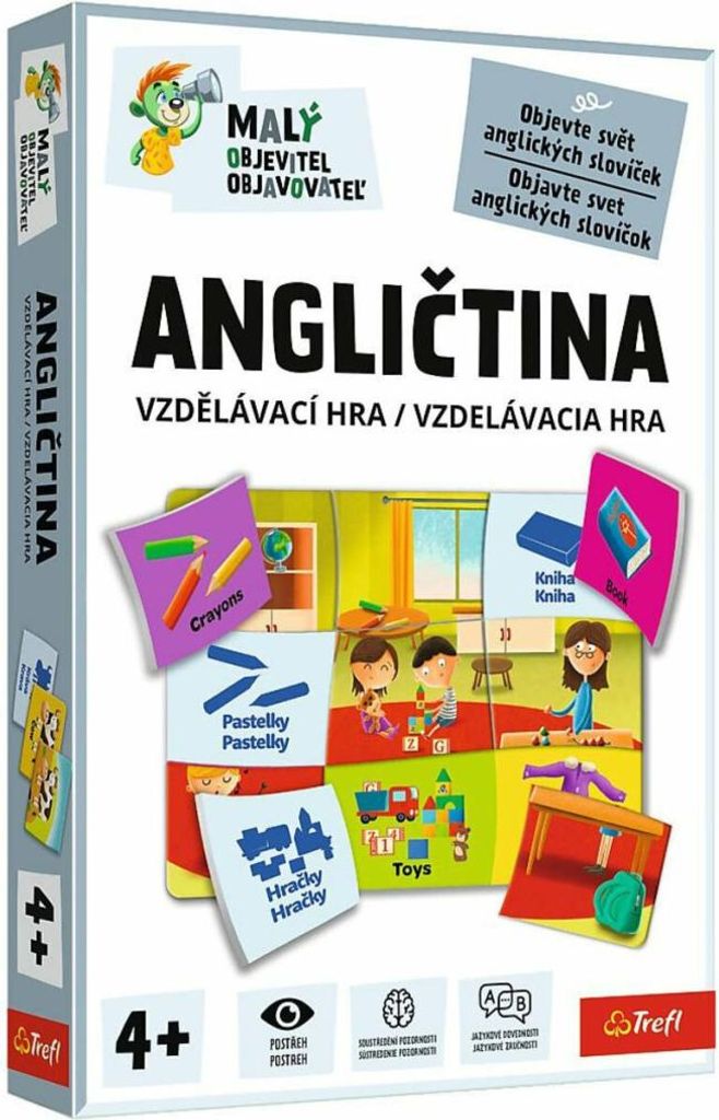 TREFL Educadvac-Spiel Mal Discoverer: Englisch