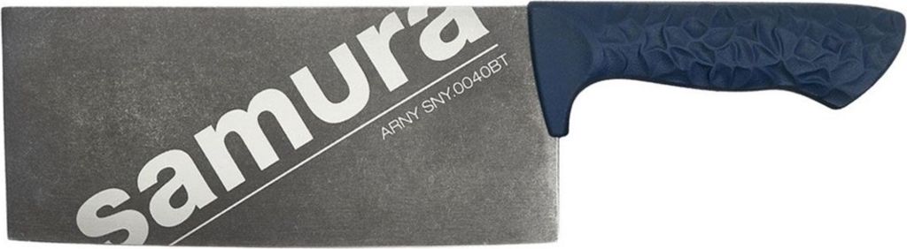 Samura-Arny, Japans mes, staal AUS-8, 20,9 cm, zilver/blauw Productafbeelding 