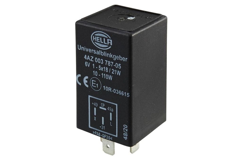 HELLA Blinkerrelais 4AZ 003 787-051 elektronisch Produktbild 
