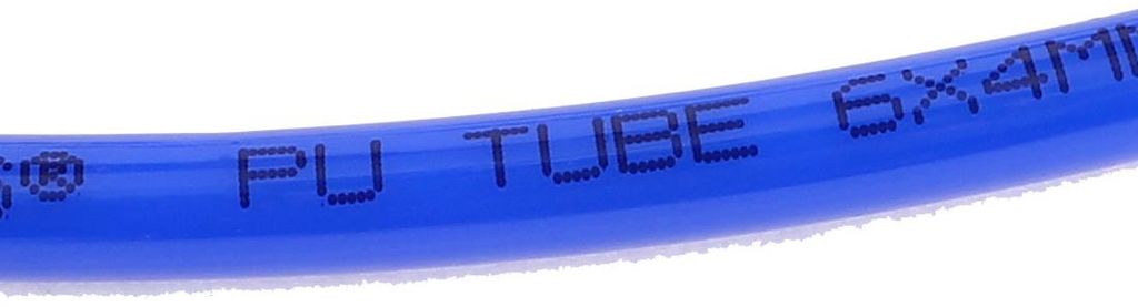 6mm x 4mm Pneumatisch Luftkompressor Rohr PolyurethanSchlauch Tube Leitung 4,5m blau