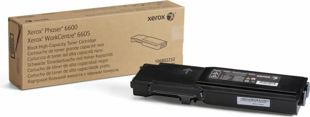 Toner Xerox 106R02232 Noir : Dites Adieu aux Textes Gris et Flous