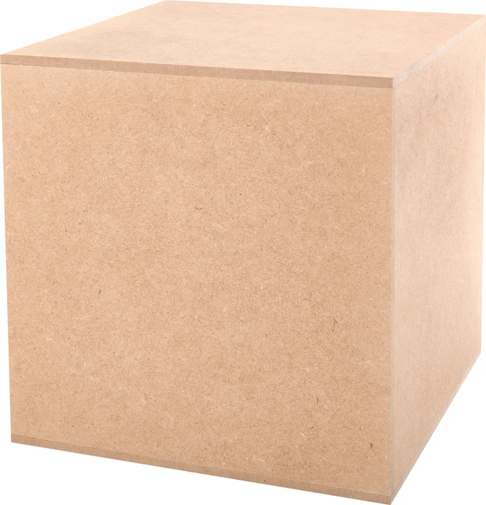 Podium déco stable en MDF 30cm, support plantes au design minimaliste