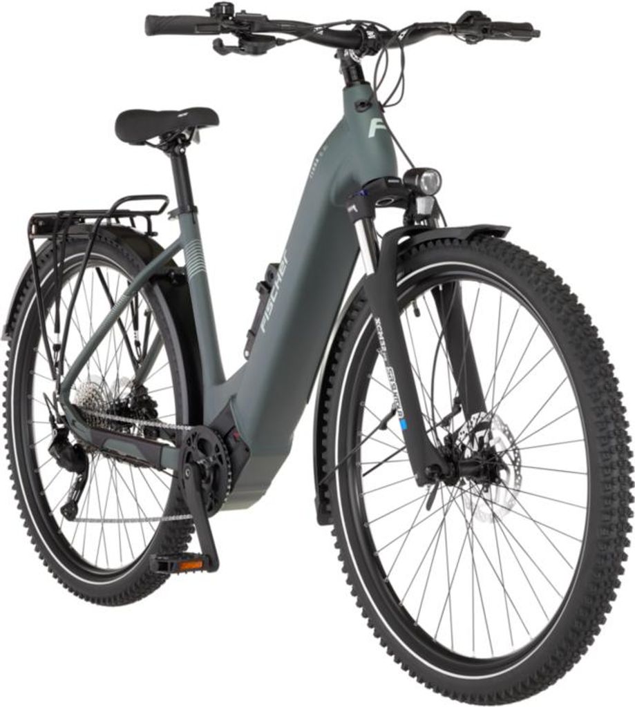 FISCHER E-Bike ATB TERRA 6.8I 711 50 W ULTIMATE, Rahmenhöhe 50 cm, Akku 711 Wh, Mittelmotor, Kettenschlatung