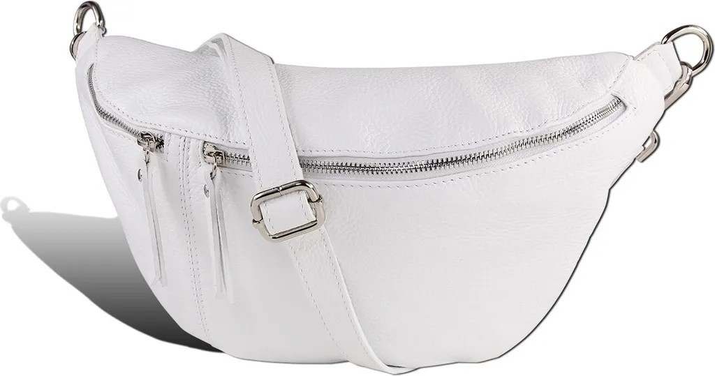 Toscanto Borsa a Cintura D2OTT820BW: Lusso Artigianale in Pelle