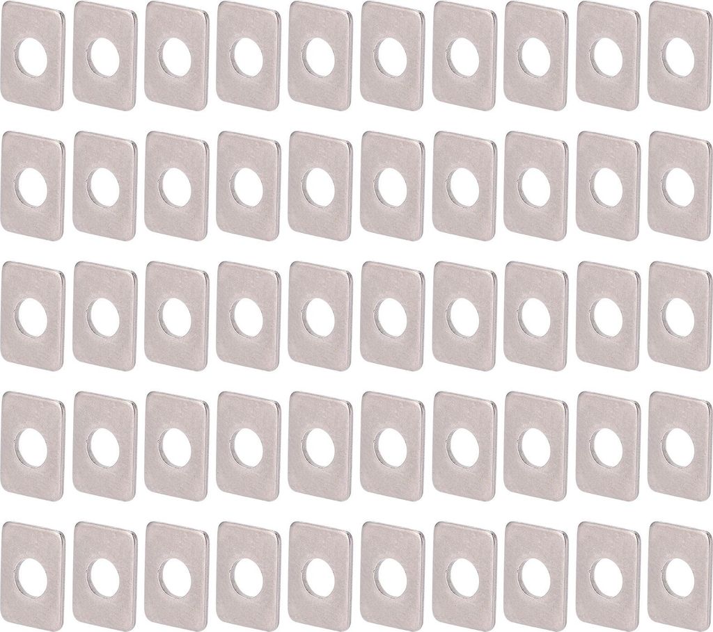 50 Stück Ventilplattendichtungen für geräuschlose, ölfreie Maschinen, Ersatz-Luftkompressorzubehör