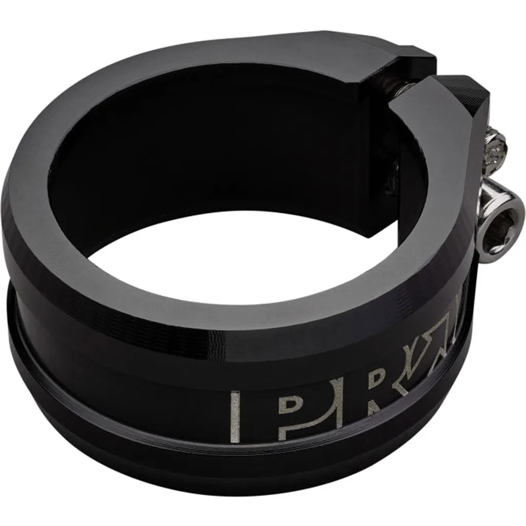 Collier de Selle 34,9mm PRO Socket 2 Vis Noir - Idéal pour Tige en Carbone