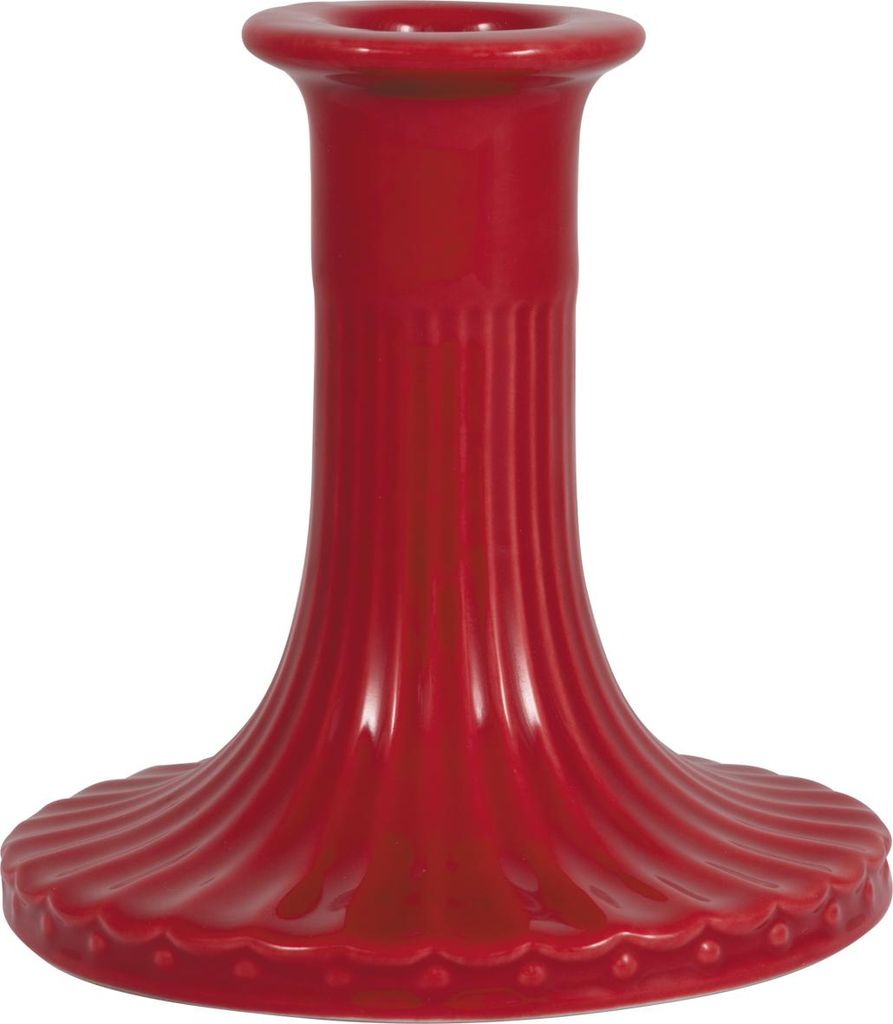 Greengate kaarsenhouder ALICE, rood, klein, 10 cm, Productafbeelding 