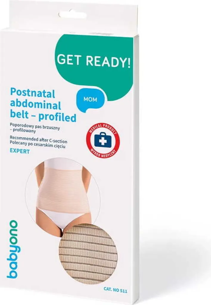 Ceinture de maintien abdominal post-partum EXPERT XL - Confort Césarienne