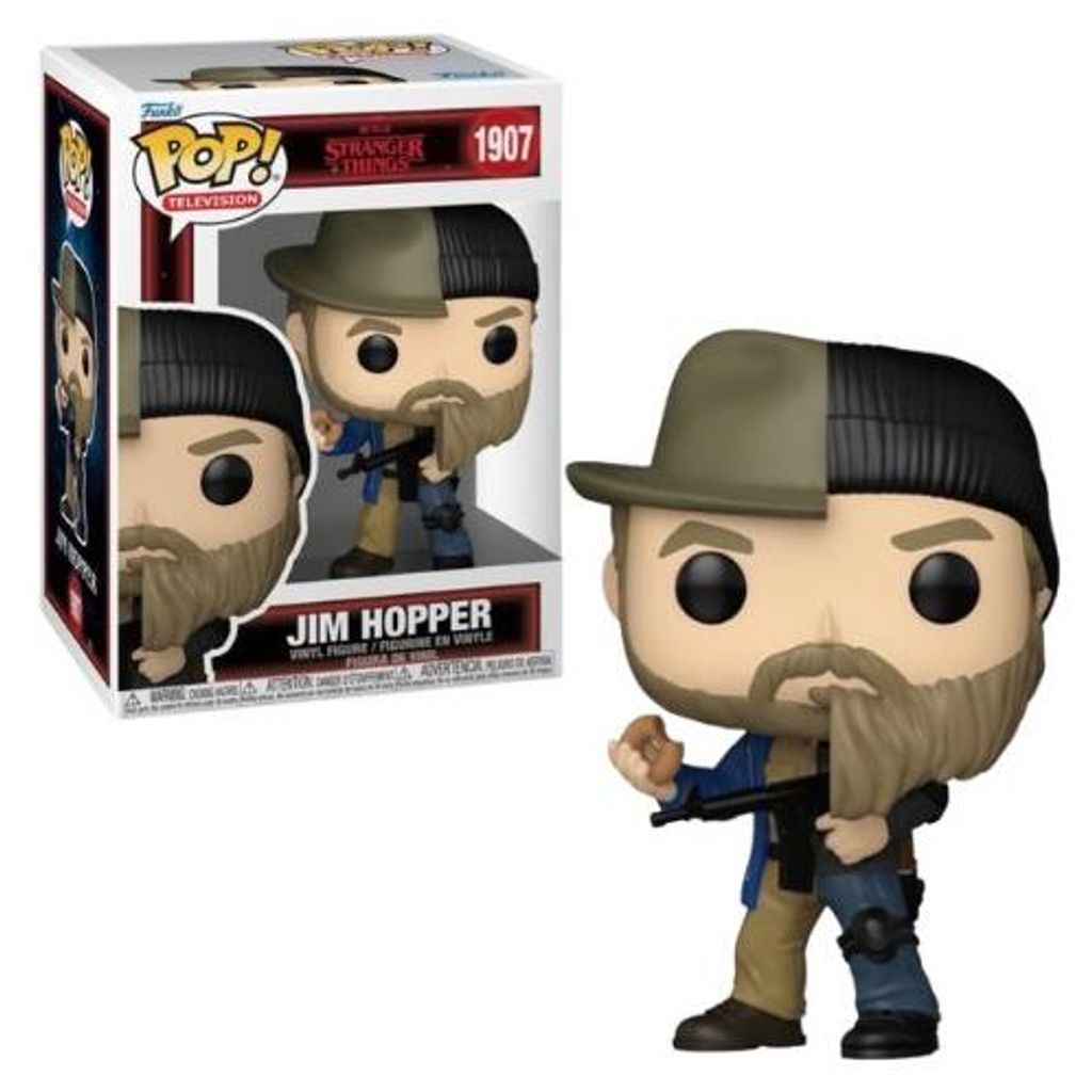 Stranger Things POP! TV Vinyl Figurine Jim Hopper SPLT 9 cm Immagine del prodotto 