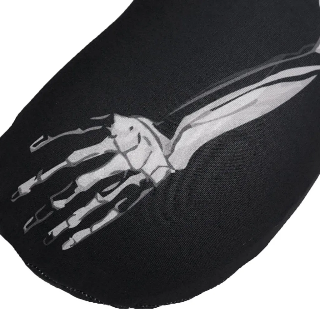 Devil Fashion Coussin de Nuque Skeleton - Accessoire Gothique Voyage