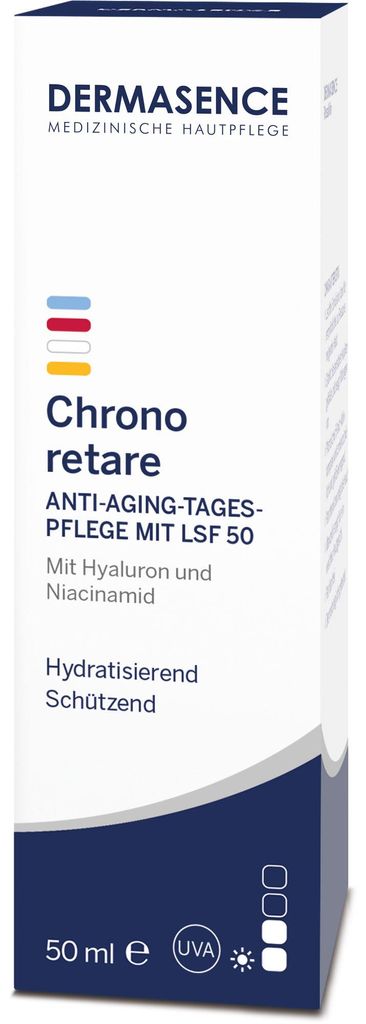 DERMASENCE Chrono retare Anti-Aging-Tagespflege mit LSF 50, 50 ml Creme
