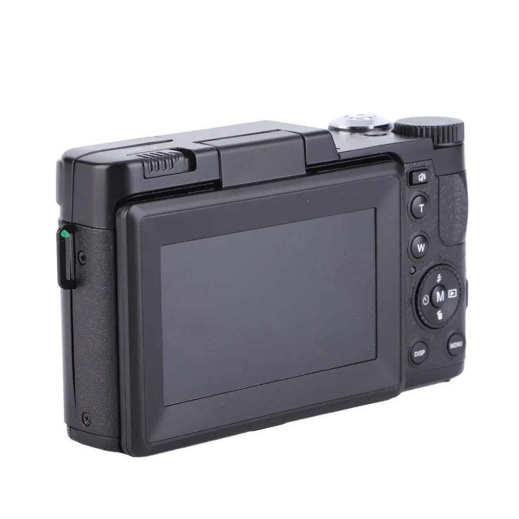 Caméra vlogging 4K 48MP avec stabilisation et écran IPS 3,2 pouces