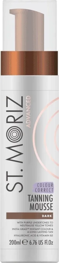 St. Moriz Advanced Pro Colour Mousse Dark - Abbronzatura Elite 200ml