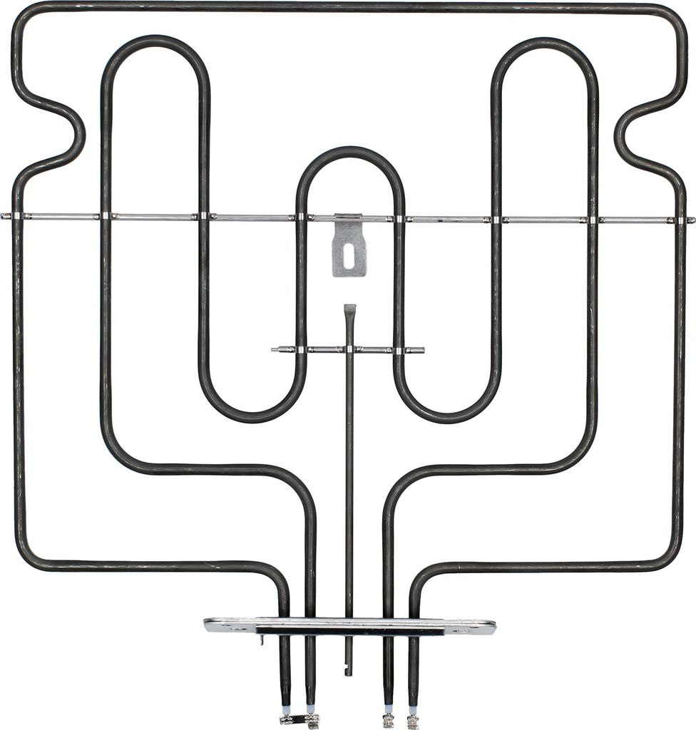 A heating element for an oven, likely the top heating element or grill element.