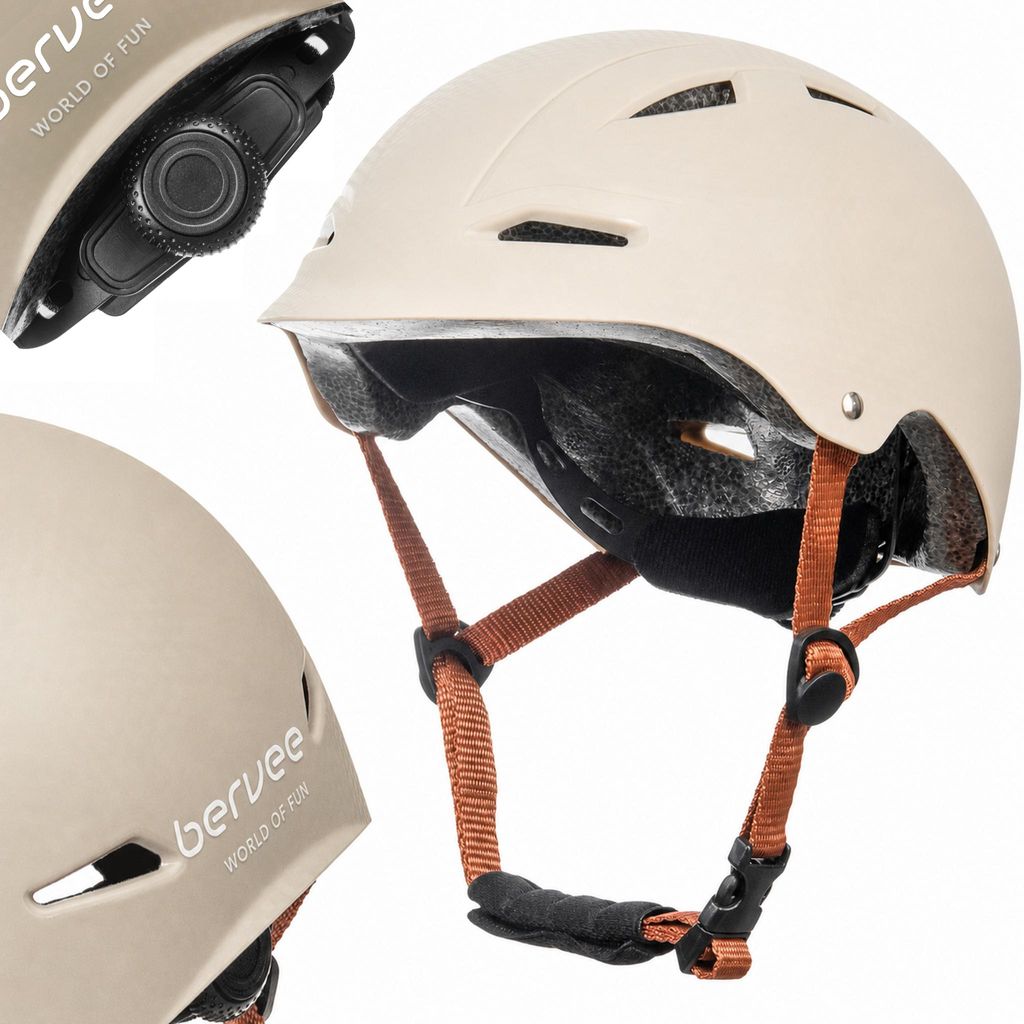 Kask rowerowy dziecięcy na hulajnogę Bervee SCOUT, XS/S, Zdjęcie produktu 