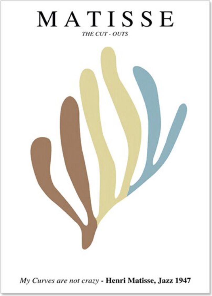 TPFLiving Kunstdruck LW-1211 (OHNE RAHMEN) Poster - Leinwand - Wandbild - Hochauflösender Giclée-Druck, langlebig und hochwertig - Henri Matisse ...