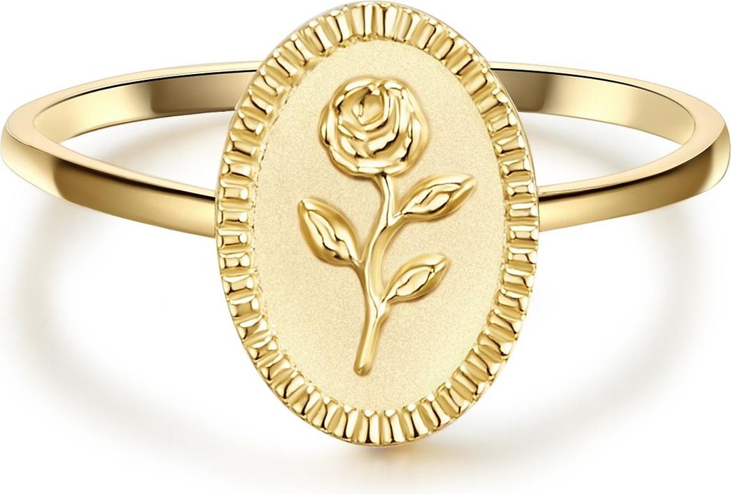 Glanzstücke München Ring Blume Sterling Silber 50080831 52