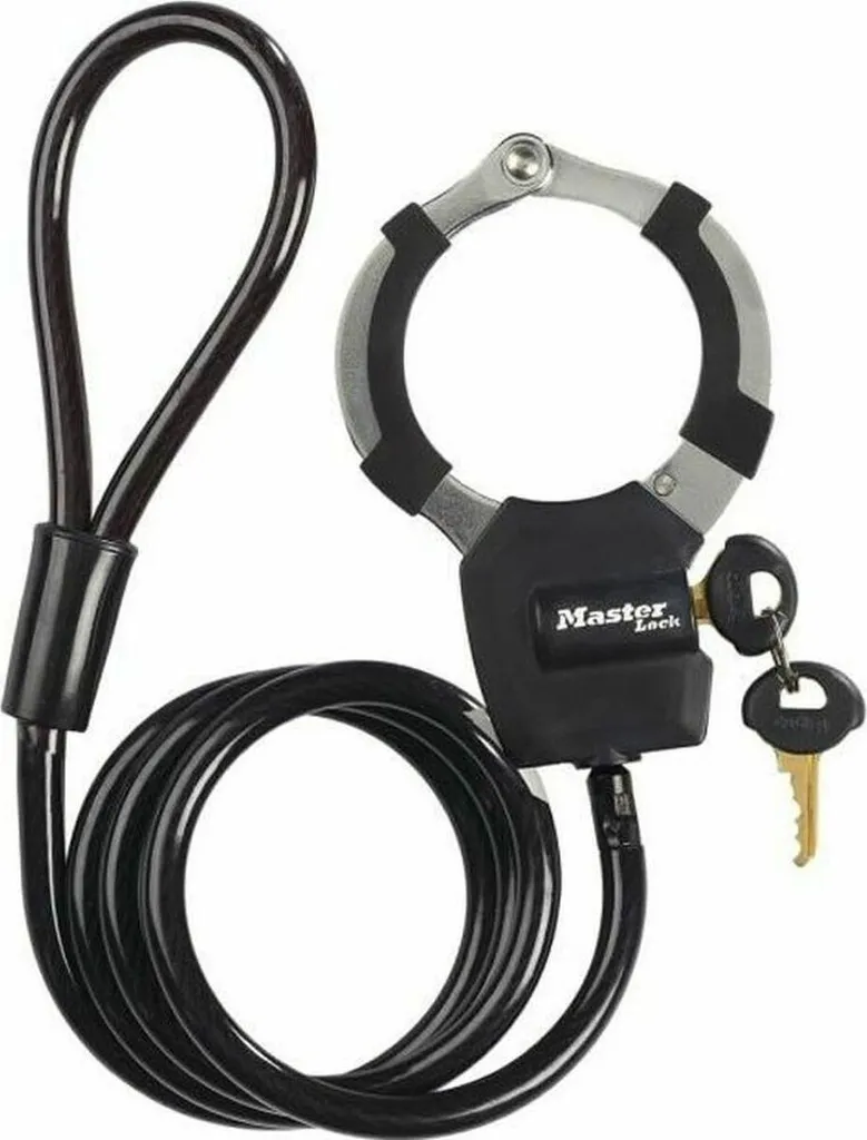 Évitez le Vol de Vélo avec l'Antivol Menottes Master Lock 8275EURDPRO - 2