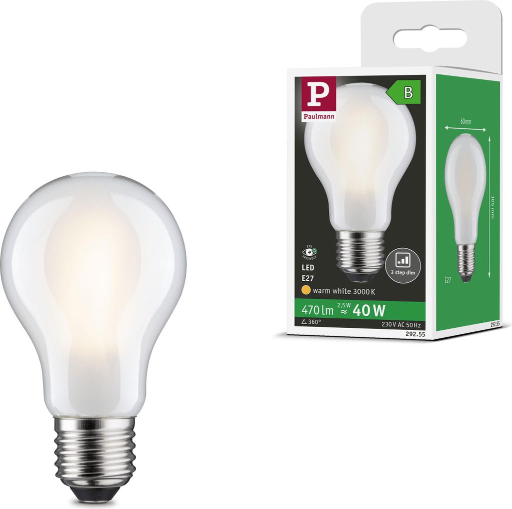 Paulmann Eco-Line Filament 230V LED Birne Einzelleuchte Produktbild 