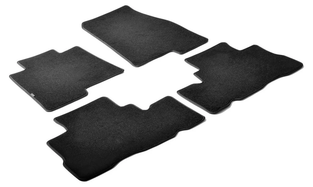 Jeu de tapis de sol pour Mercedes GLA 03/14-03/20 en moquette Lampa
