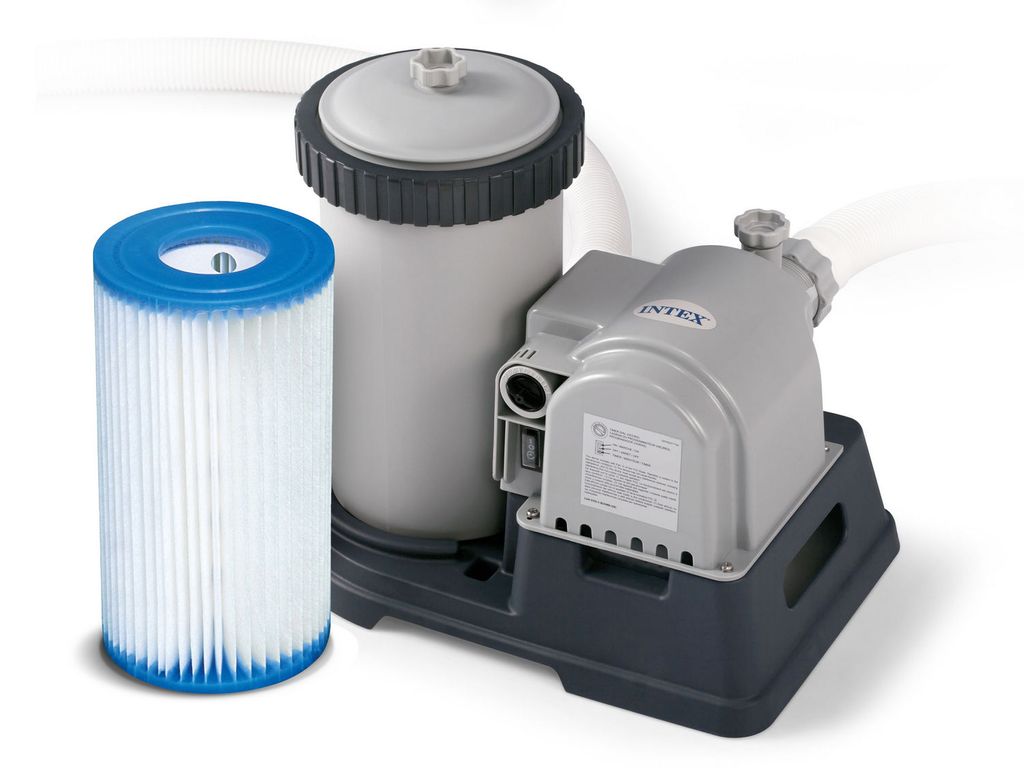 Intex 28634, Kartuschenfilterpumpe, Grau, Kunststoff, 3,8 Produktbild 