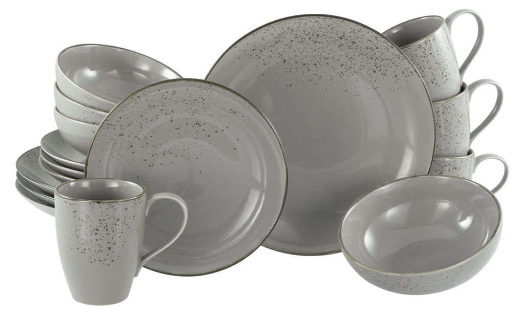 CreaTable, 22410, Nature Collection Stone, Kombiservice Produktbild 