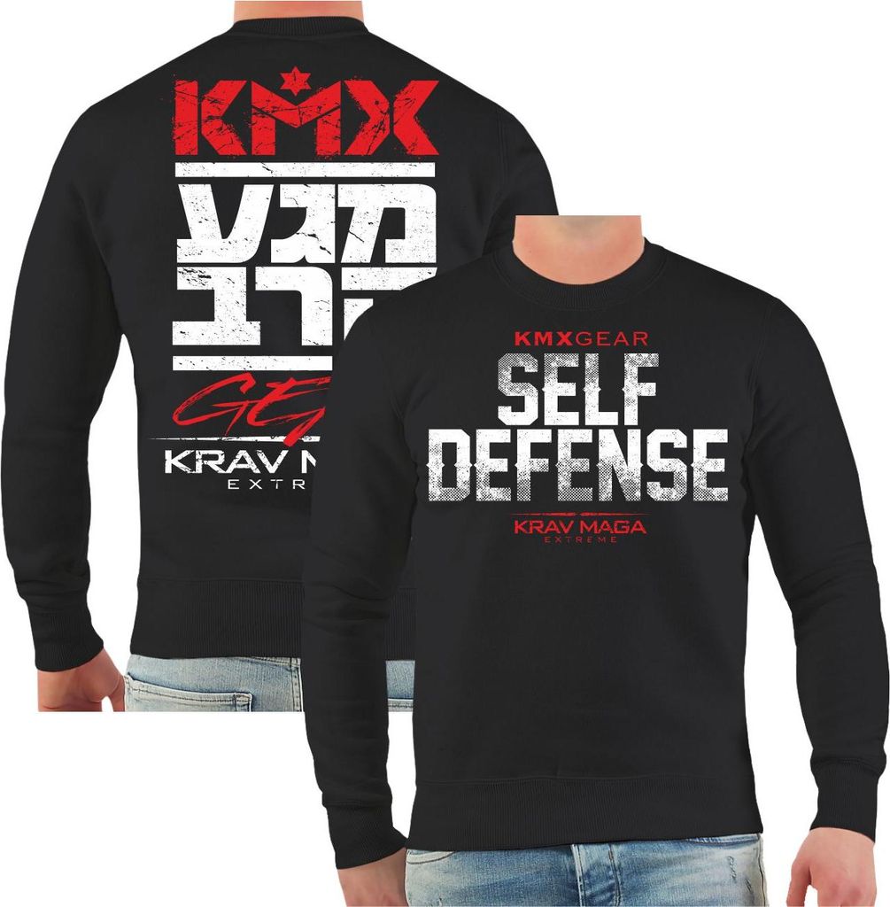 Herren Sweatshirt Krav Maga