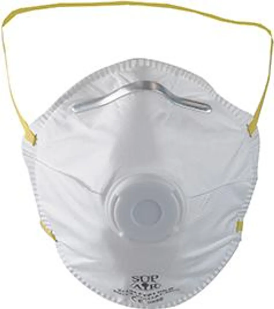 Masque de Protection Bricolage et Ponçage avec Valve Respiratoire x12