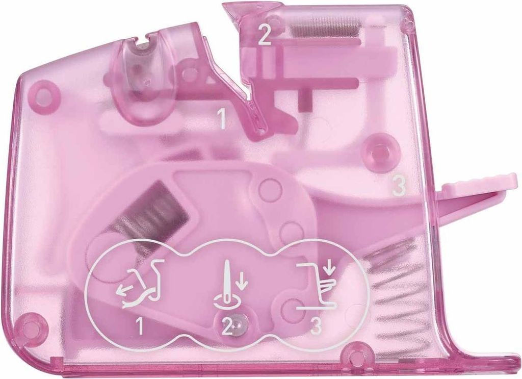 Clover Nadeleinfädler Quick, Tischmodell pink