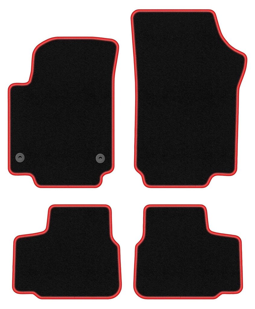 Velours automatten voor Skoda Citigo vanaf 2011 (hatchback) Productafbeelding 