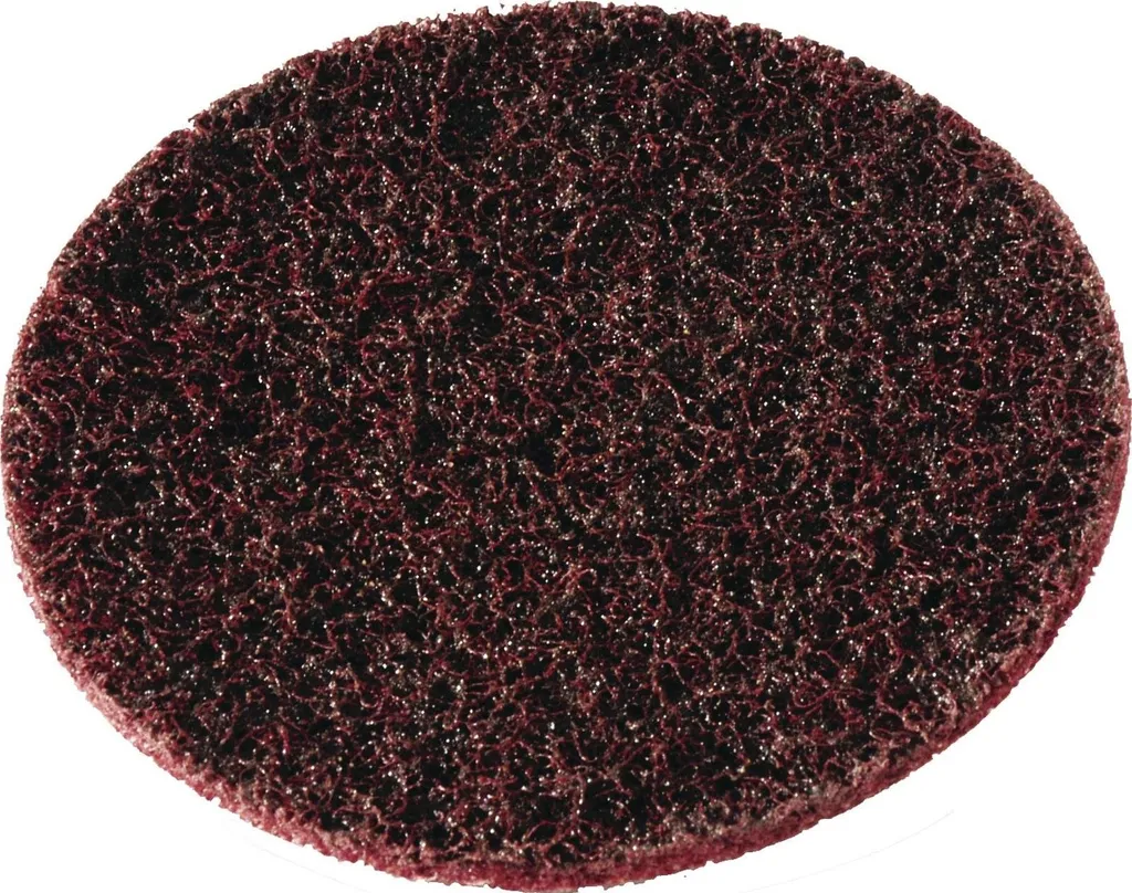 Soluzione Ruggine e Graffi: Disco Abrasivo 125mm Rosso Medio No-Fori