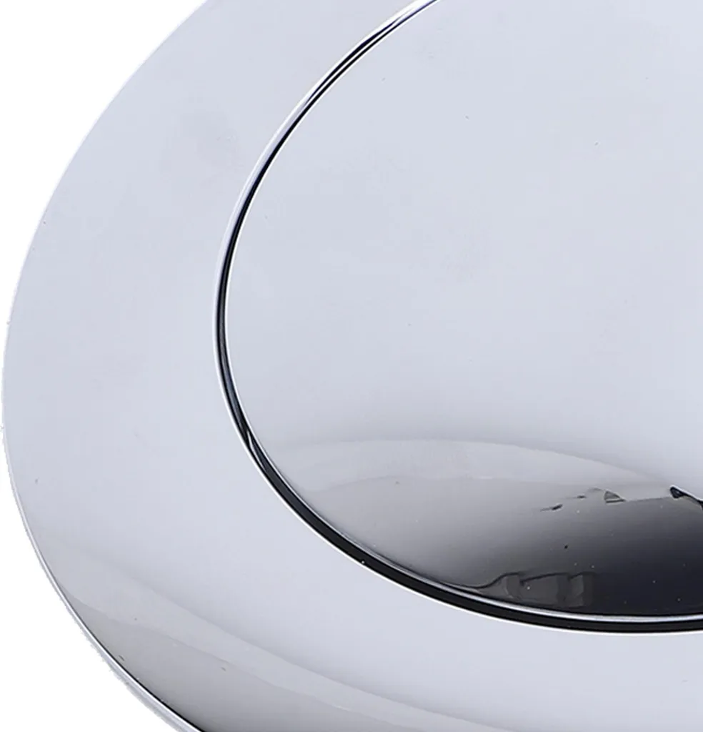Bouton Klaxon Aluminium Poli 121805A - Réponse Rapide - Volant 9 Vis