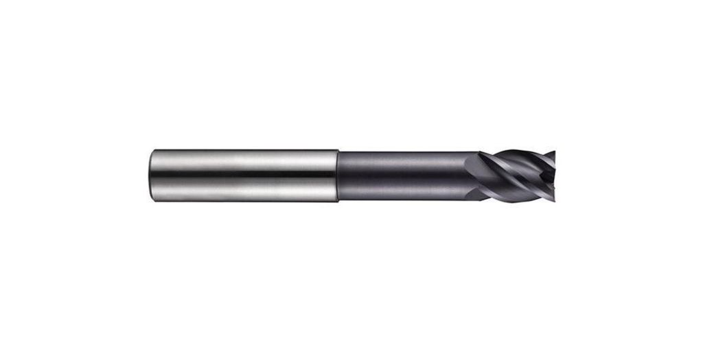 Schaftfräser S219 D.4mm Gesamt-L.60mm Schneiden-L.8mm Einsatz-L.32mm HM AlTiN