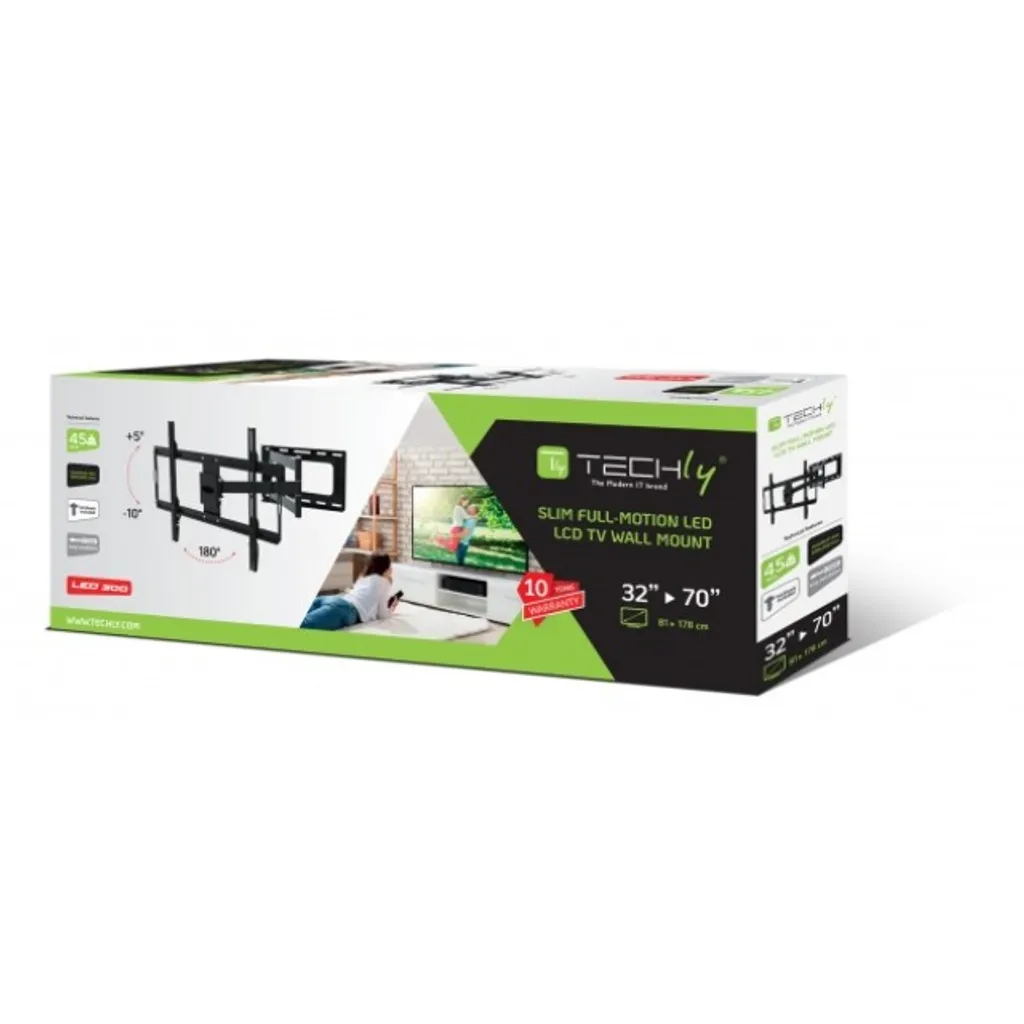 Support mural pour téléviseur LED LCD 32 à 70 pouces - 4