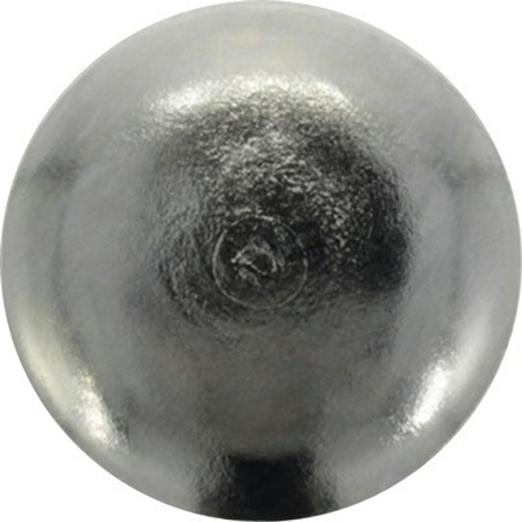 Tarrox Metallgleiter mit Nagel 20 mm rund vernickelt 16 Stück
