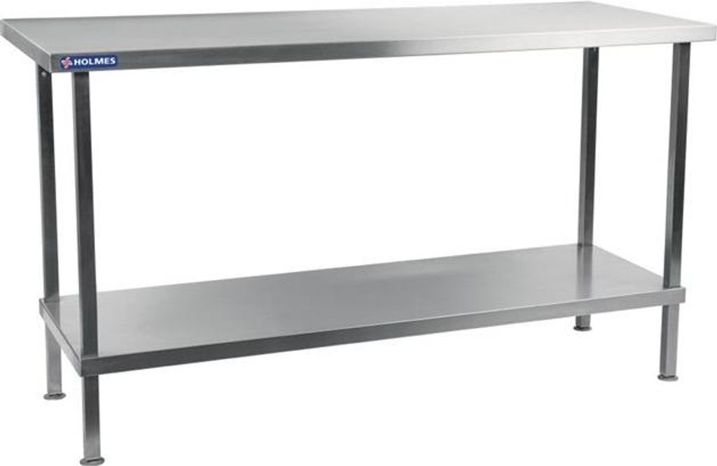 Holmes Edelstahl Mitteltisch 1800 Mm