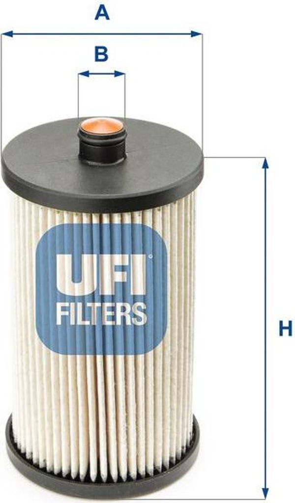 UFI 26.012.00 Kraftstofffilter OE 2E0127159 kompatibel mit Crafter