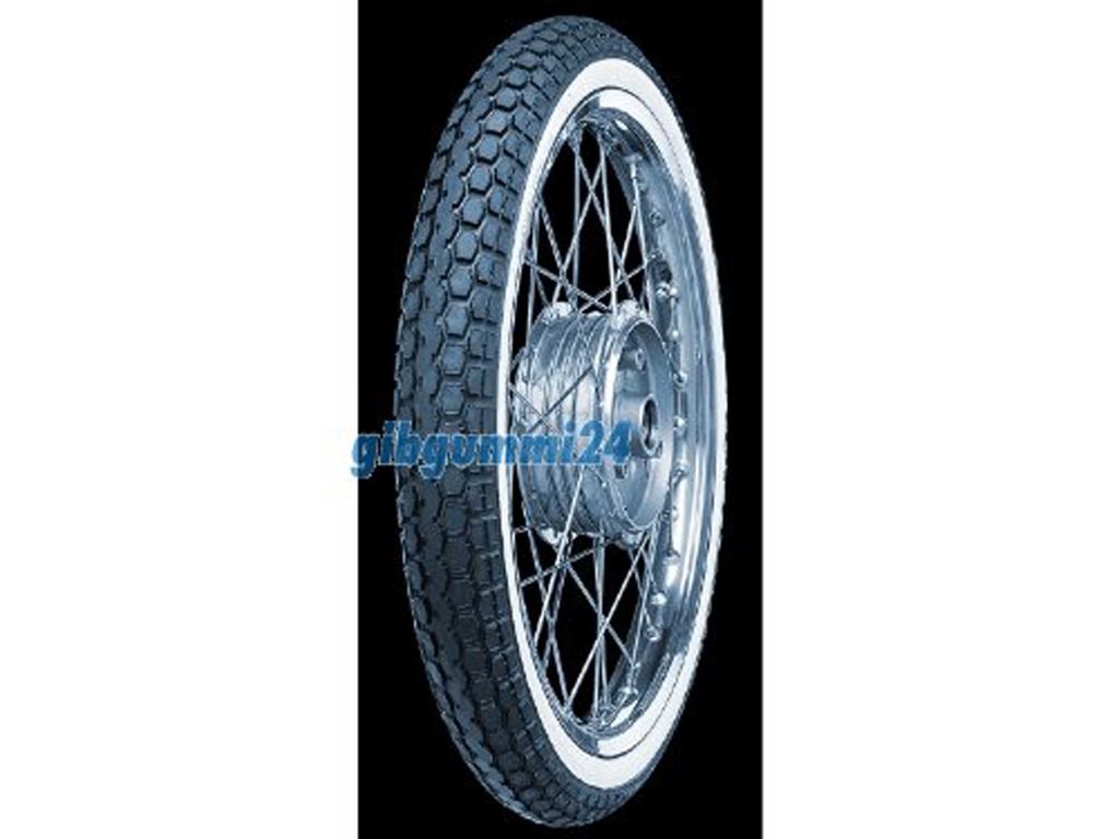 Continental Kks 10 Whitewall Reinforced 41b Tt Reifen Für Custom-motorrad 2.25 / R19 2.25