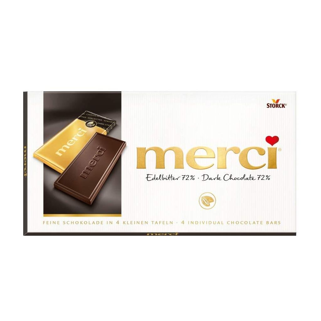 merci® 140132 merci® Edelbitter 72 % Schokolade 100 g Immagine del prodotto 