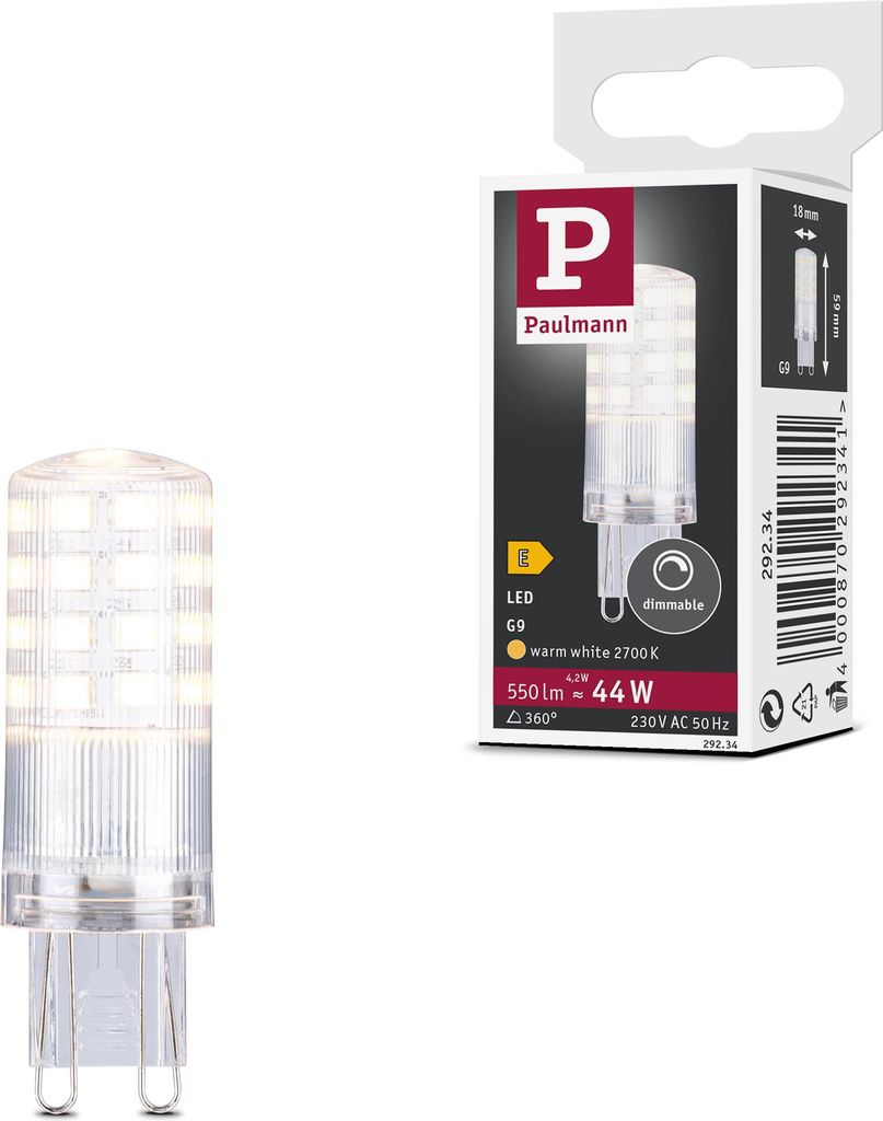 Paulmann Standard 230V LED Stiftsockel Produktbild 