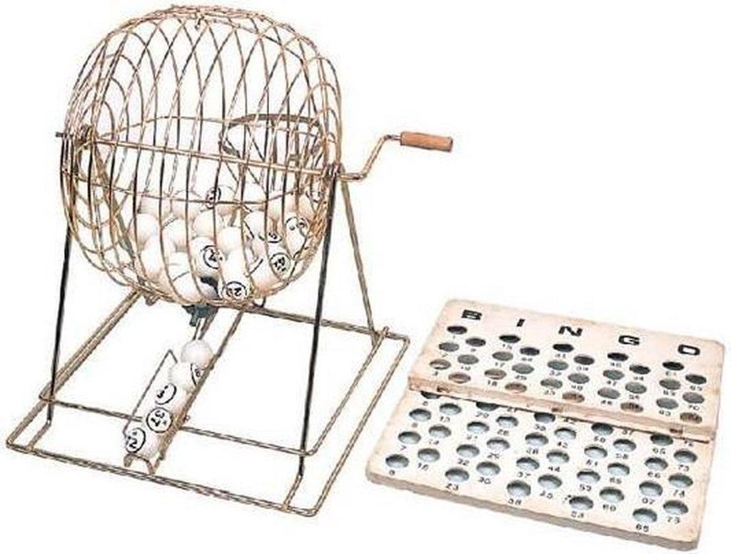 młynek do bingo z kulkami i tarczą do bingo Zdjęcie produktu 