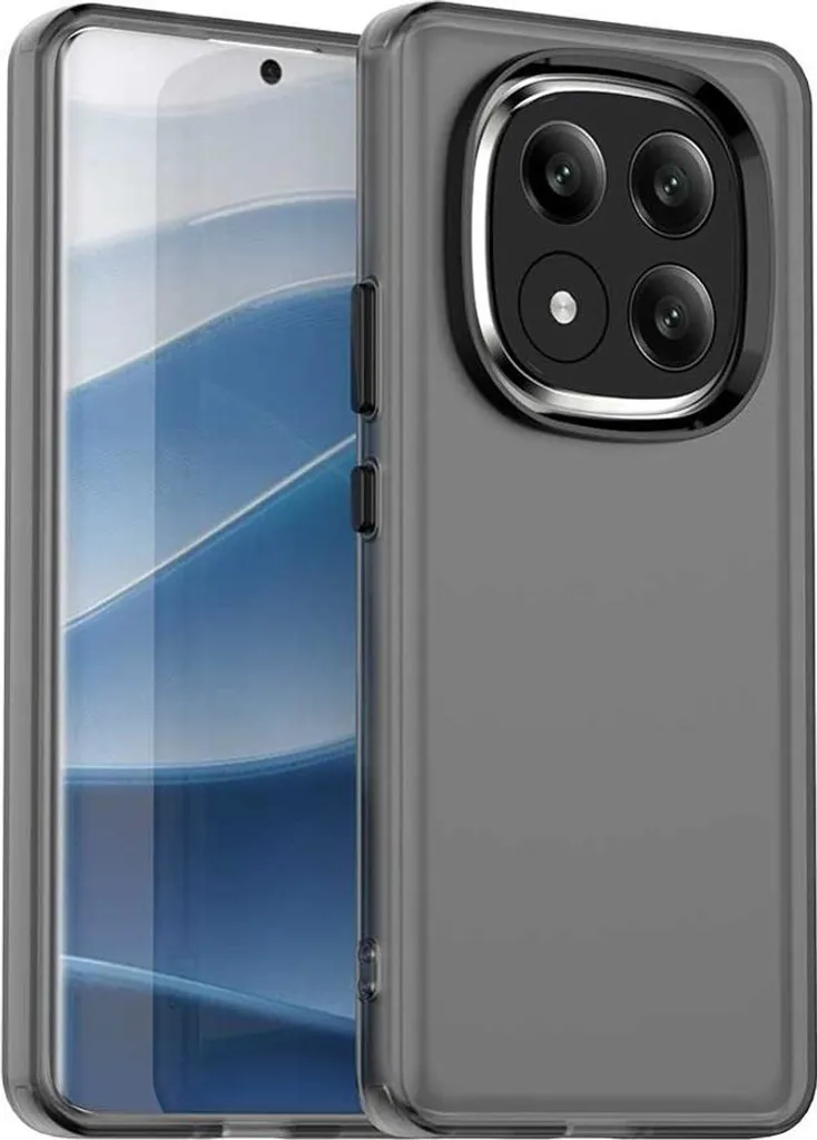 Dechyi Cover per Xiaomi Redmi Note 14 5G e 2 Vetro Temperato Custodia con Scorrevole Protezione Fotocamera con Rotante Anello Supporto Antiurto robusto durevole-Nero