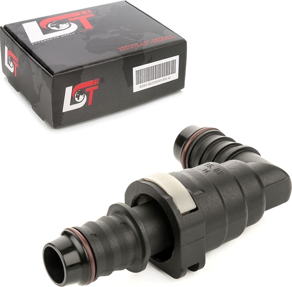 Schnellkupplung mit Gegenstück Set Kraftstoffleitung L-Stück 15,82 - 16 mm