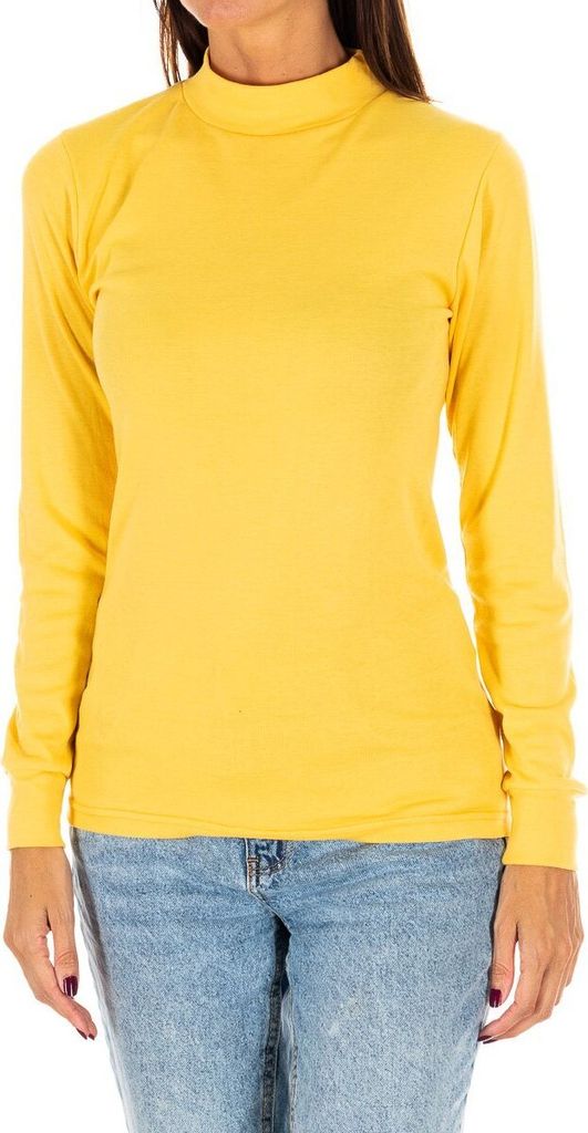 Kisses&Love Damen Langarm-T-Shirt, tailliert, für drinnen und draußen, Größe 1625-M