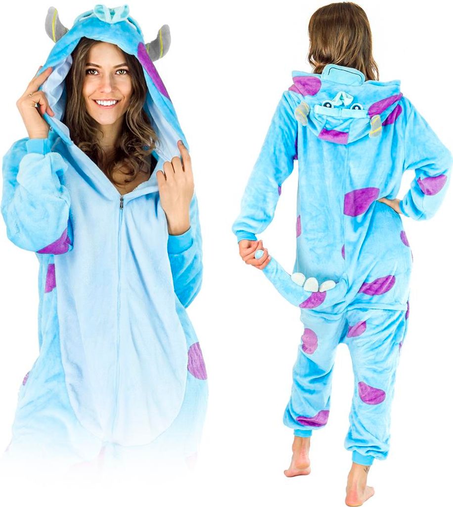 Kostým Sulley z edície Príšery s.r.o. Kigurumi - Obrázok produktu 