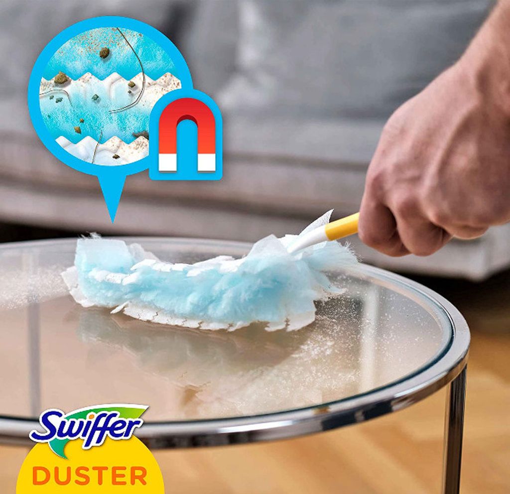 Swiffer Starter Set Bodenwischer + Handgriff Staubmagnet Produktbild 8